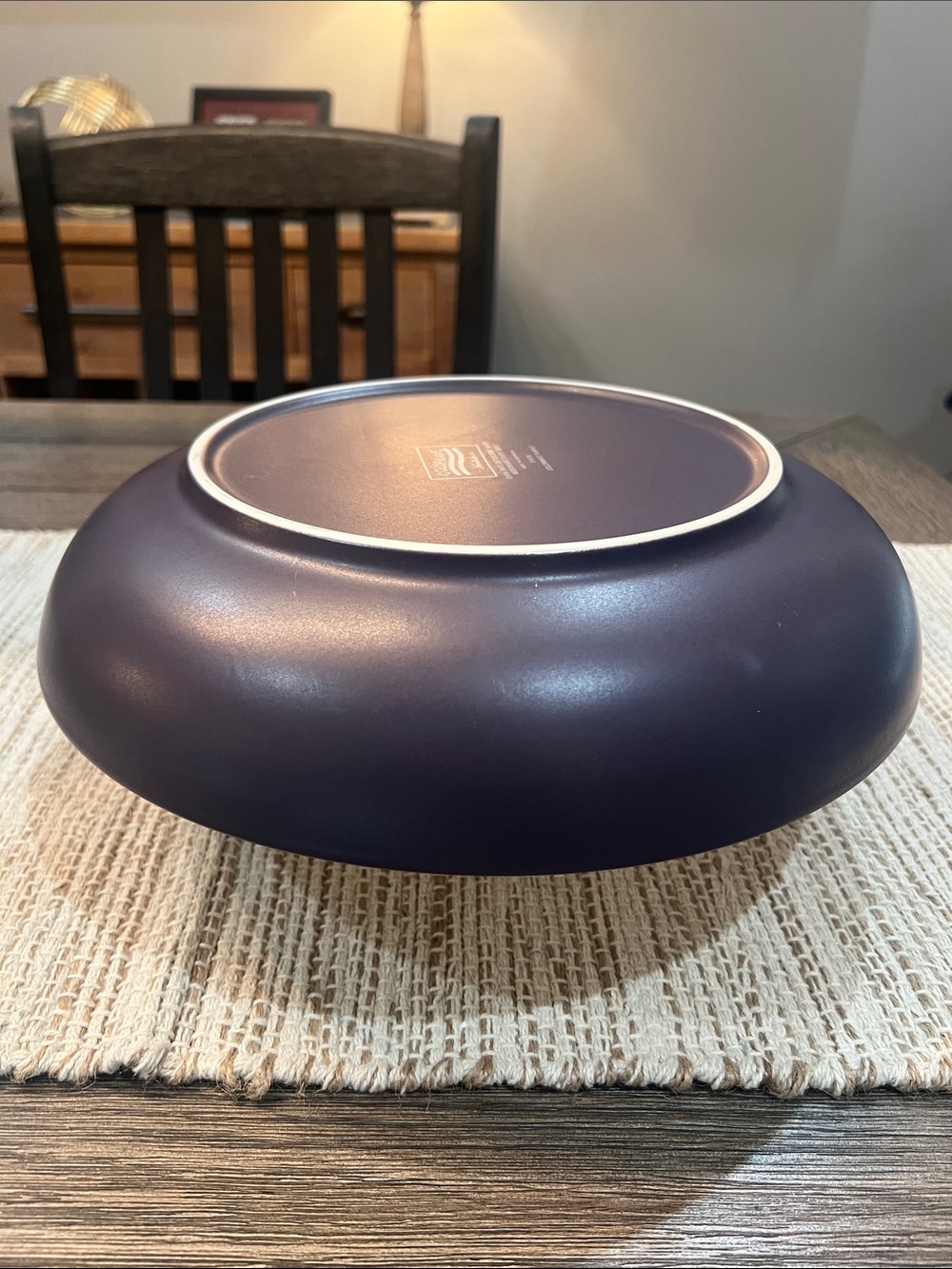 Colorwave Noritake Purple 8486 Pasta Bowl Oven/Microwave Safe RARE 12 Inch